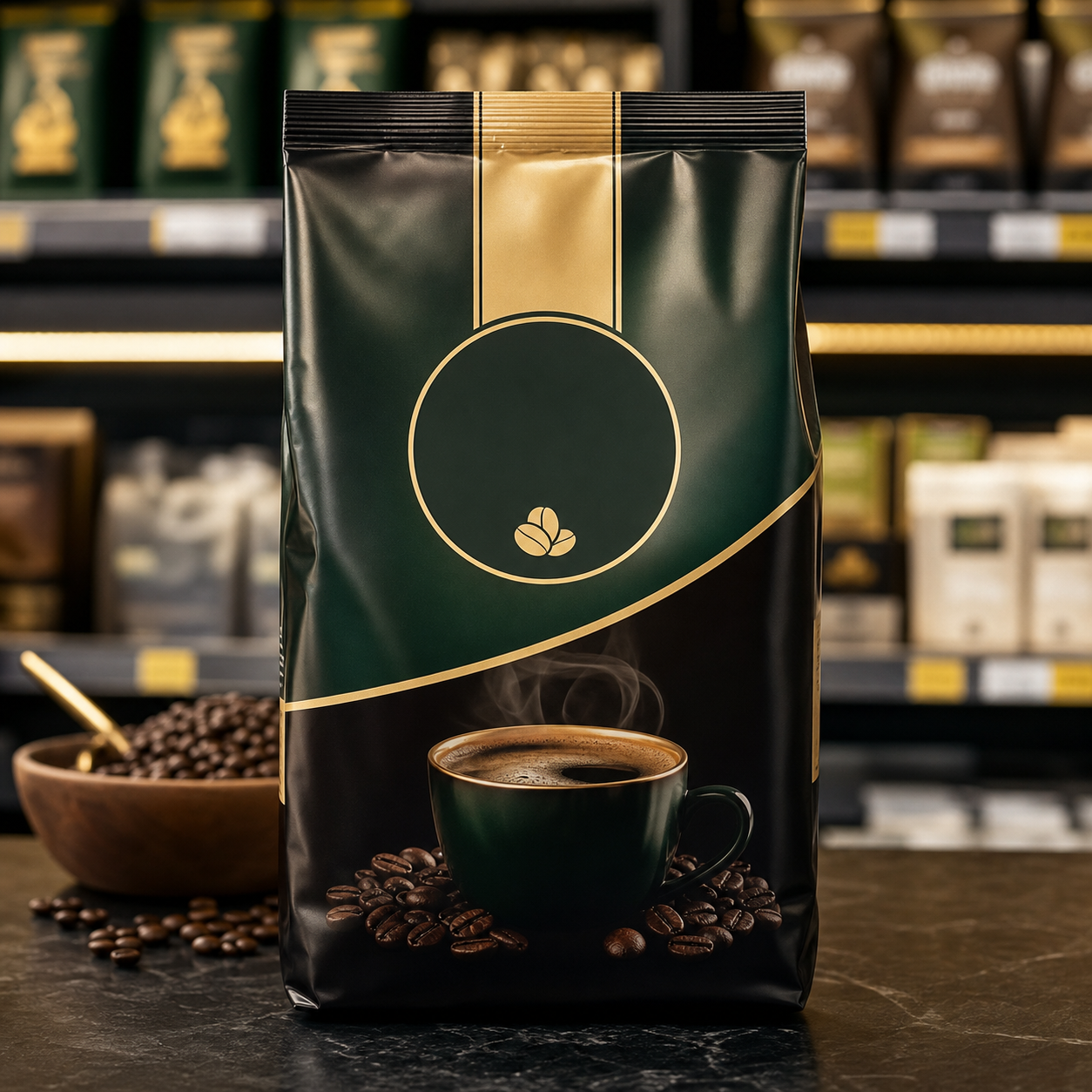 Kaffe på tilbud