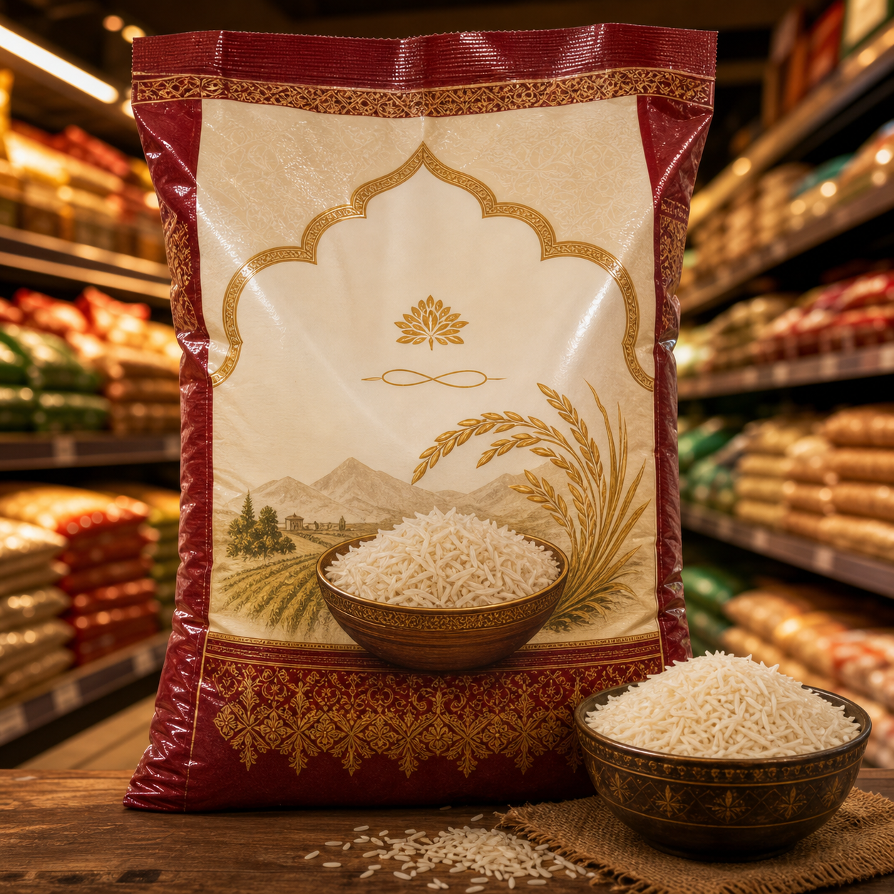 Basmati ris på tilbud